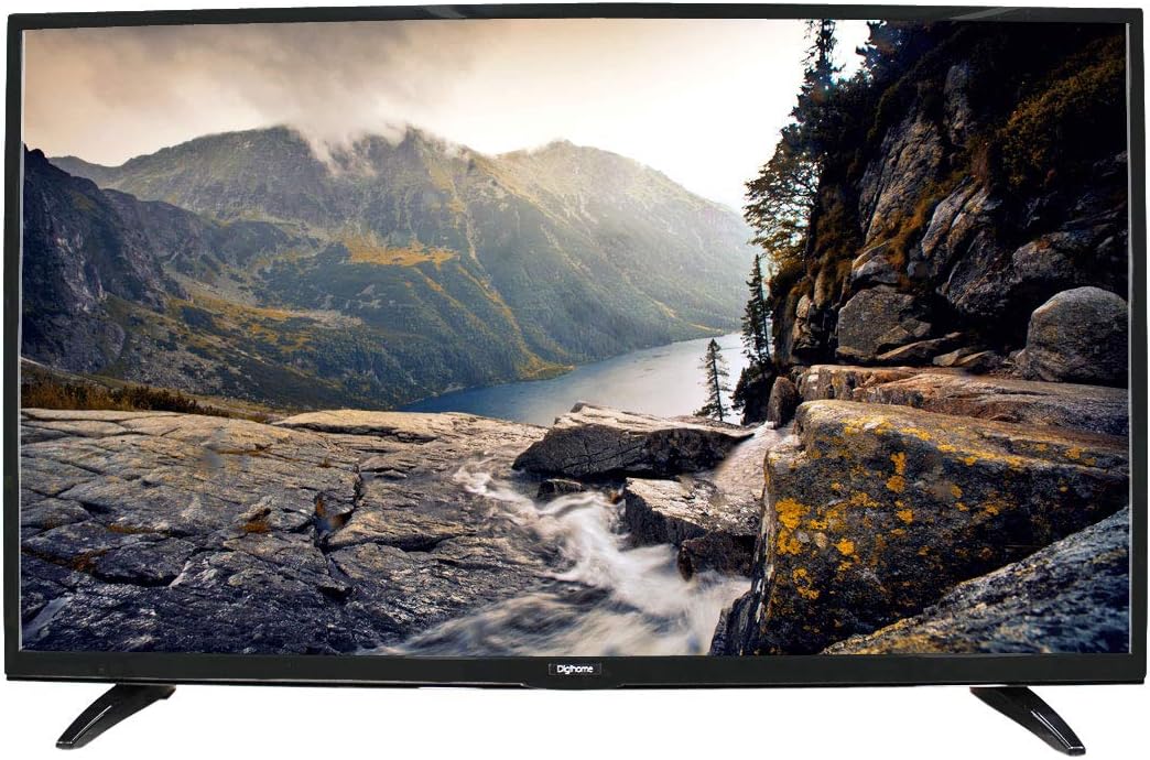Digihome PTDR50UHDS2 50 Inch SMART 4K Ultra HD LED TV Freeview Play Black (Renewed)