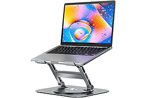 360 Swivel Aluminum Computer Stand: Elevate Your Laptop Experience