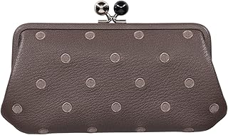 アクリル玉がま口長財布