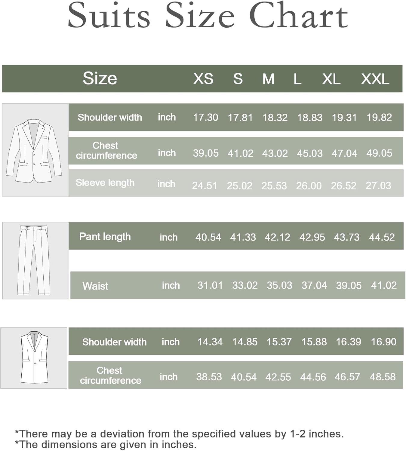 Copiladen Men Suit 3 Piece Slim Fit Tuxedo for Men Paisley Suit Tux Shawl Lapel One Button Blazer Waistcoat Pant Set for Prom - Image 5