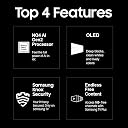 Samsung 195 cm (77 inches) 4K Ultra HD Smart OLED TV QA77S90DAELXL (Graphite Black) gallery image