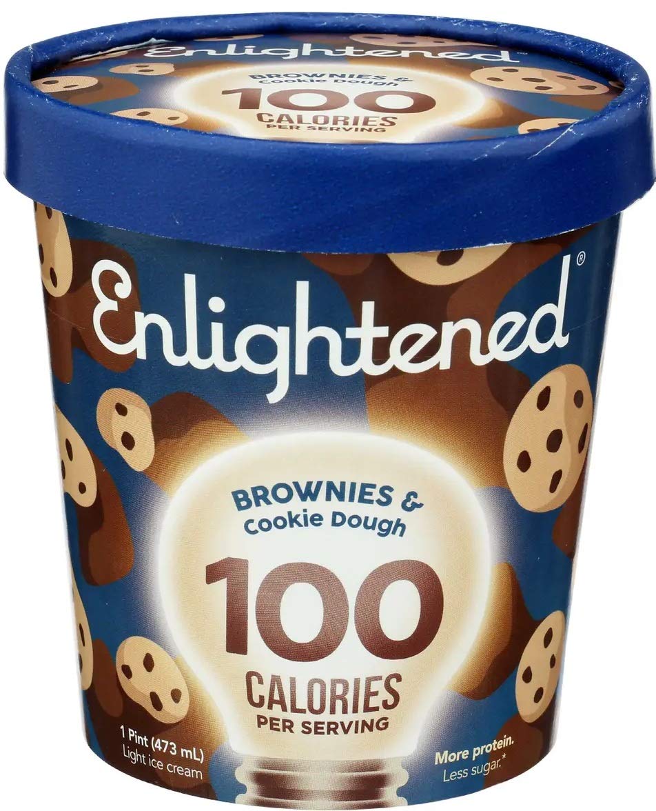 Enlightened Brownies and Cookie Dough Ice Cream, 1 Pint 8