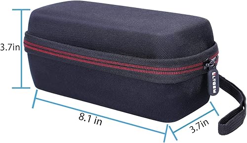 Miniatura 8 de LTGEM Funda rígida de EVA para altavoz Bluetooth portátil JBL FLIP 5 o JBL FLIP 6, impermeable, bolsa de almacenamiento protectora de viaje