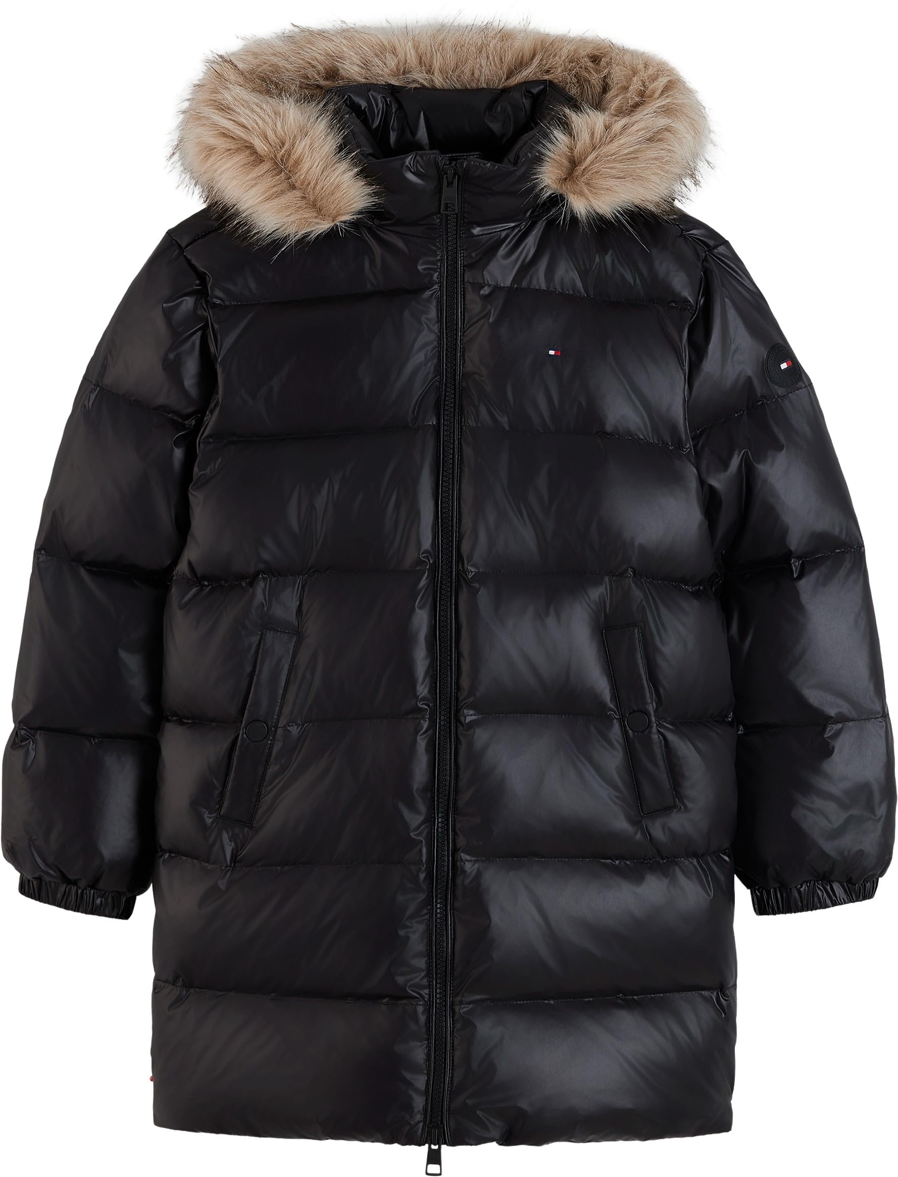 Tommy Hilfiger Essential Long Down Jacket Kg0kg09674 Chaqueta acolchada Niñas