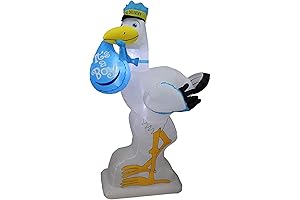 6-Foot Giant Inflatable Stork Birth Announcement