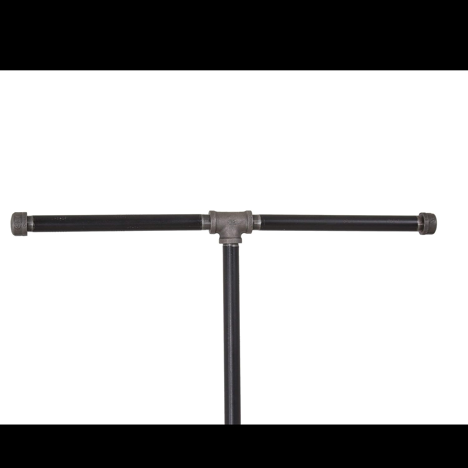 Industrial Pipe and Wood Clothes Rack 2-Way, Garment Rack, Clothing Rack, Closet Organizer, Clothing Storage and Display, Wood Shelving