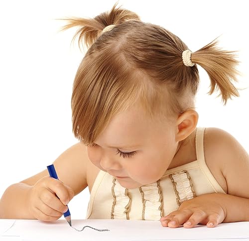 Miniatura 4 de Adecuado para lápices gruesos de 2 a 6 años de edad, 8 lápices de madera de 3.5 pulgadas para niños preescolares de 3.5 pulgadas (núcleo de 0.197 in