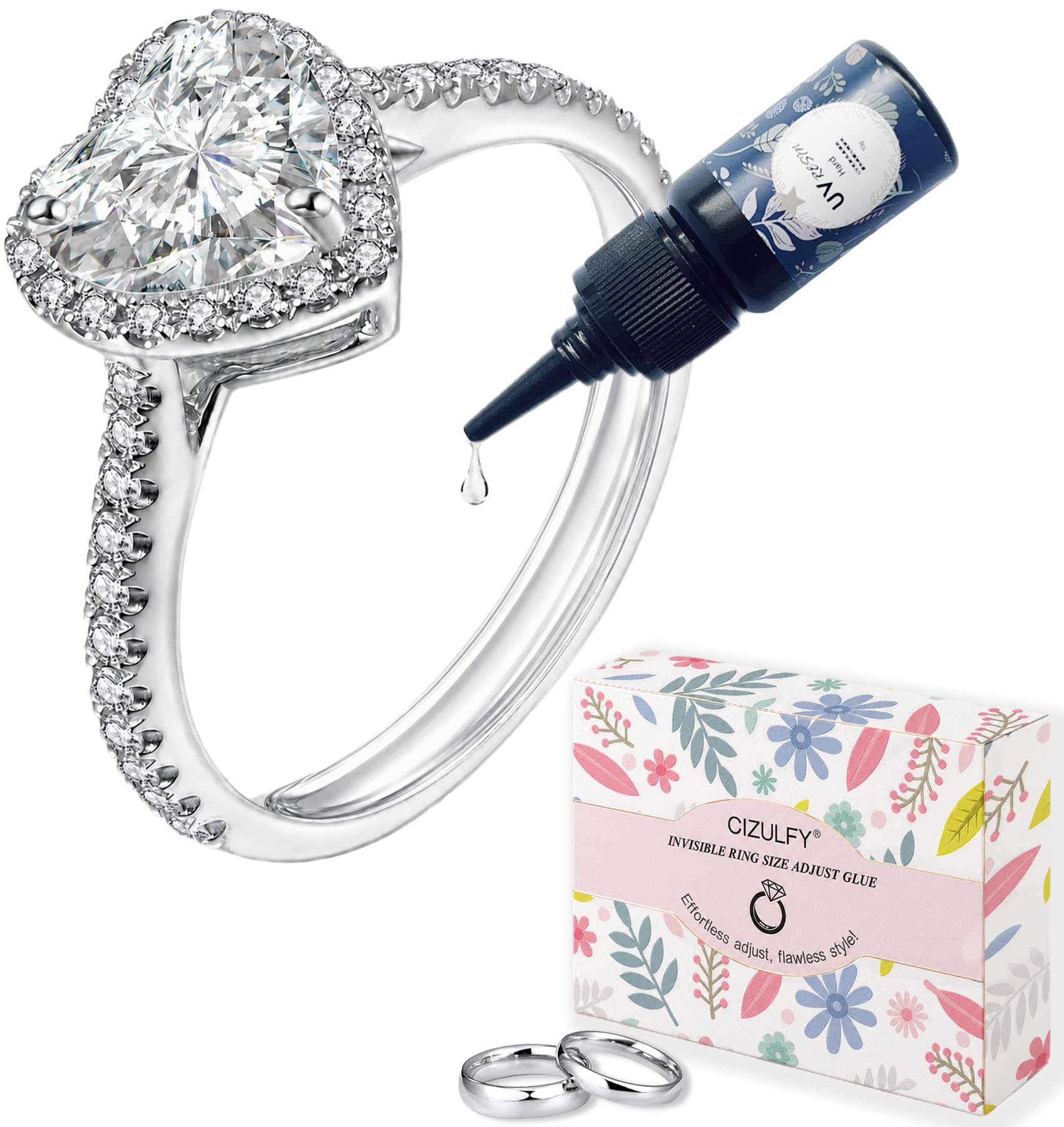 Photo 1 of CIZULFY Invisible Ring Sizer Kit