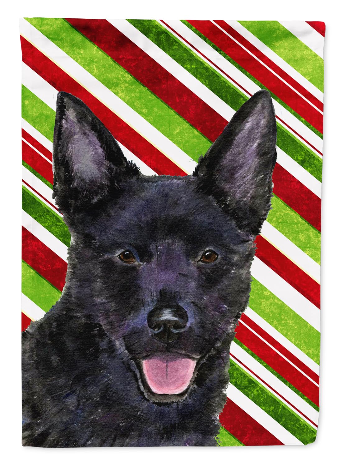 Drapeau de jardin Kelpie Australien résistant aux UV pour décoration de Noël