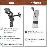 Vista 2 de Soporte de Montaje en Pared para Neumático de Repuesto para Remolque, Soporte de Neumático de Repuesto para Remolque Cerrado, Soporte Universal