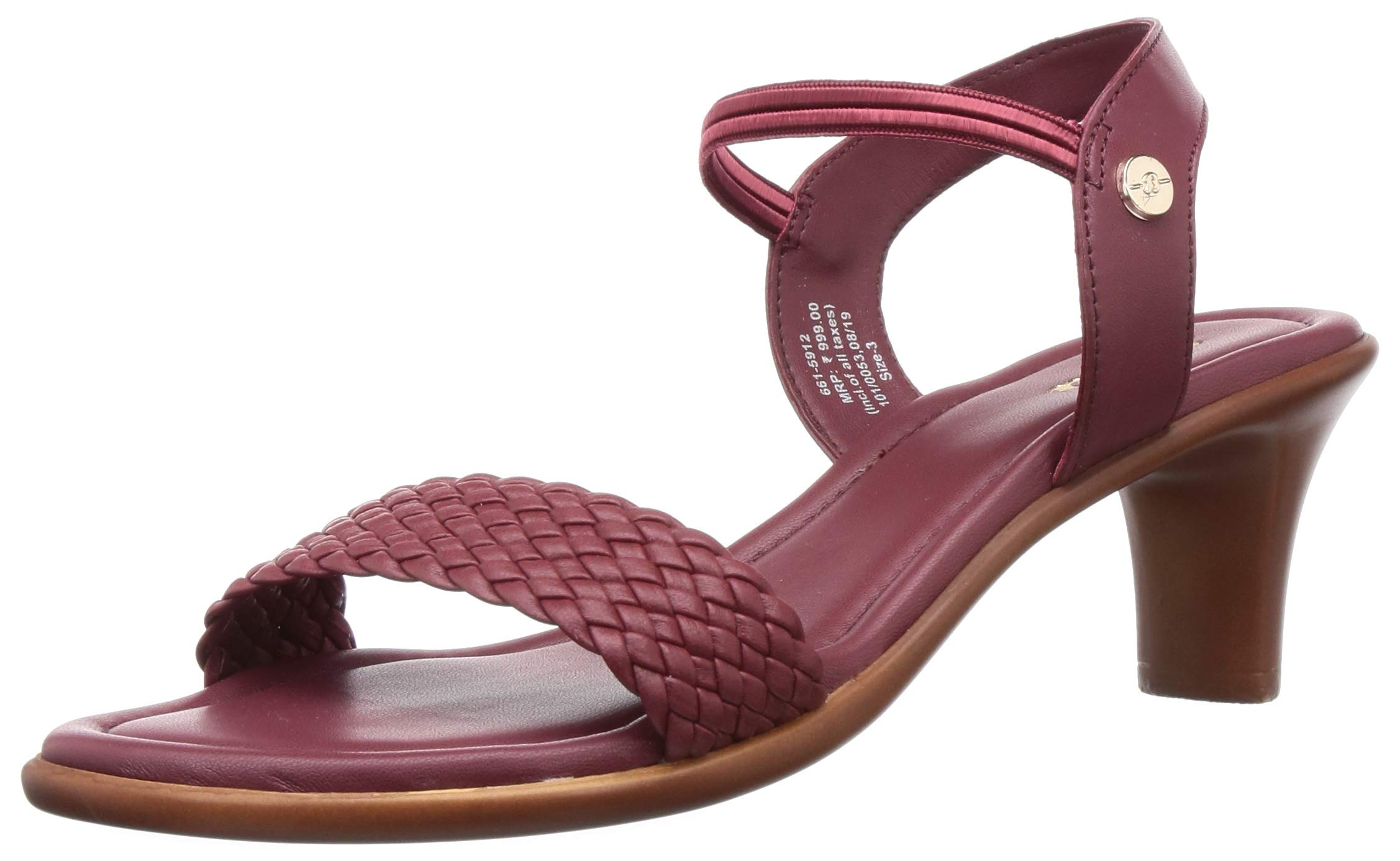 BATA Womens Deva Red Fashion Sandals-6 UK (39 EU) (6615512) (B07X4FBWHH) Amazon Price History, Amazon Price Tracker