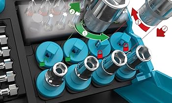 HAZET Smartcase bit Set 2200SC-32 I 59-Piece Set, Drive: Hexagon HAZET Smartcase bit Set 2200SC-32 I 59-Piece Set, Drive: Hexagon