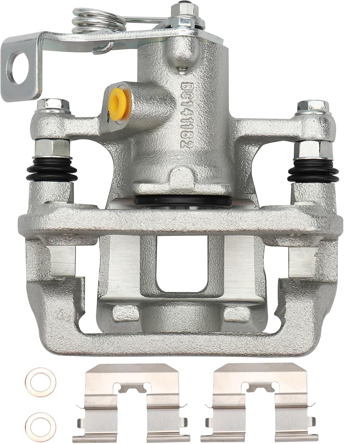 19B6792 Rear Disc Brake Caliper Assembly Compatible with 2012-2014 Dodge Attitude for 2012-2017 Hyundai Accent Rear Right Passenger Side Disc Brake Caliper