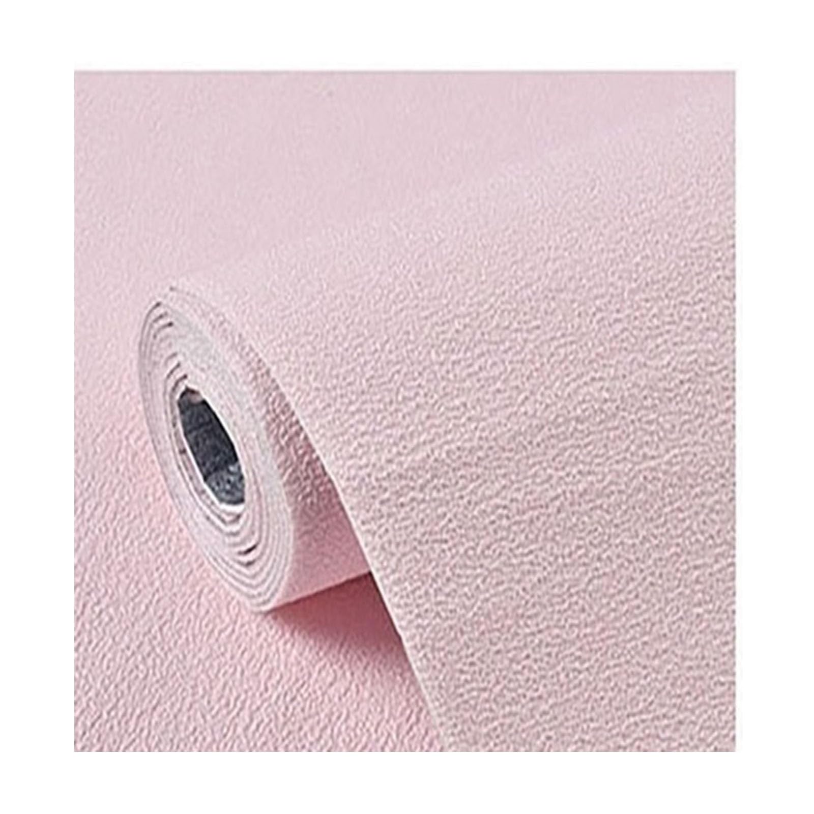 Papier peint imperméable rose lavable pour rénover facilement une cuisine ou une salle d'eau