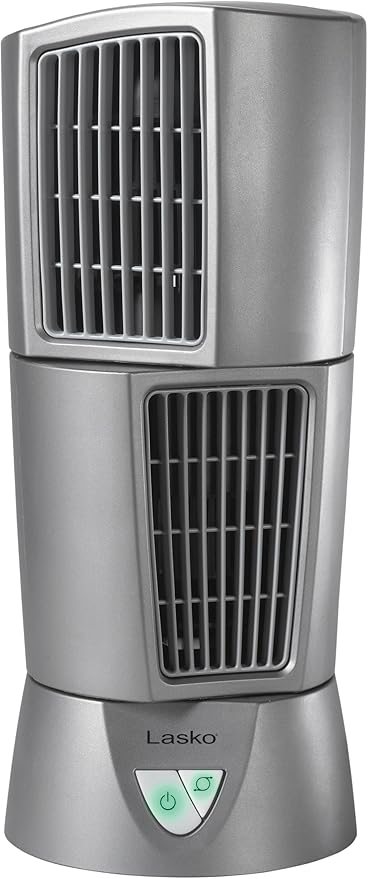 Lasko Platinum Slim Compact 6" x 14" Office Desk Desktop Wind Tower Fan 4910