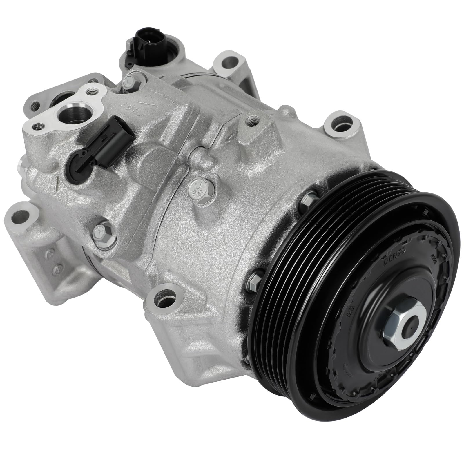 cciyu AC Compressor for Car 2009-2012 for Toyota RAV4 2.5L,2012-2017 for Toyota Camry 2.5LAir Conditioning Compressor with Clutch 6 Grooves 158367