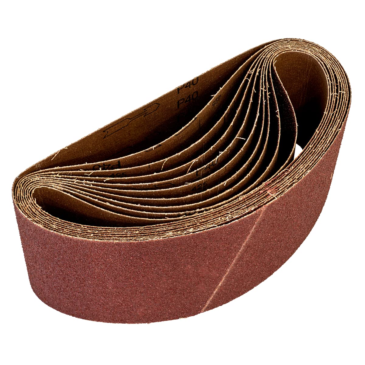Worksafe WSB6240 100 x 620mm Sanding Belt 40Grit - Pack of 10