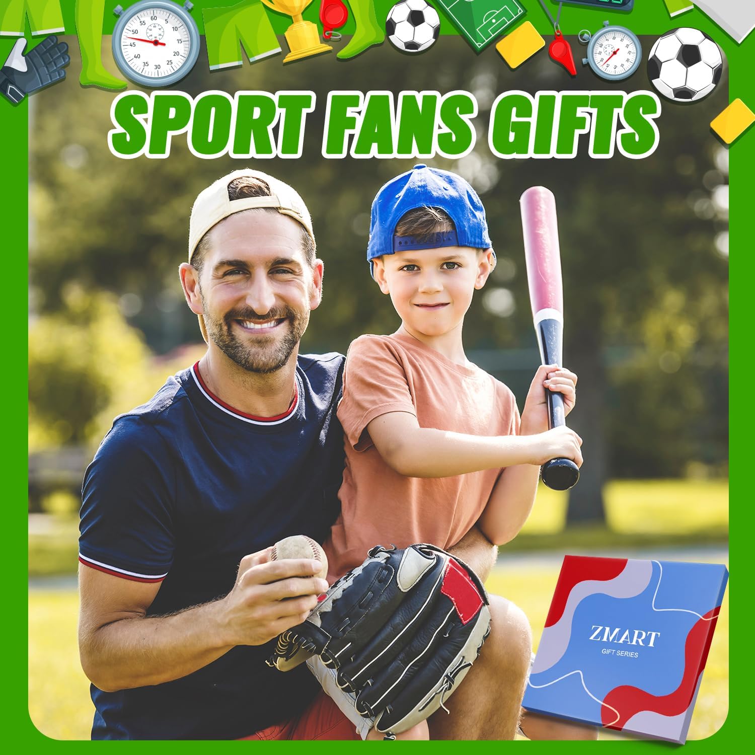 Zmart Outdoor Gifts for Men Women - Funny Socks for Hunter Runner Skater Hockey Lovers - Image 3