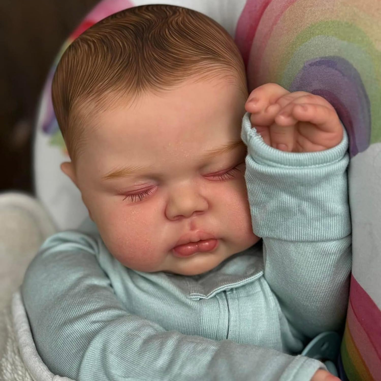 24 pollici già dipinto Reborn Pickle Doll Kit fai da te