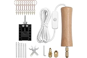 Mini Rotary Tool Resin Drill for Premium White Line Keychains