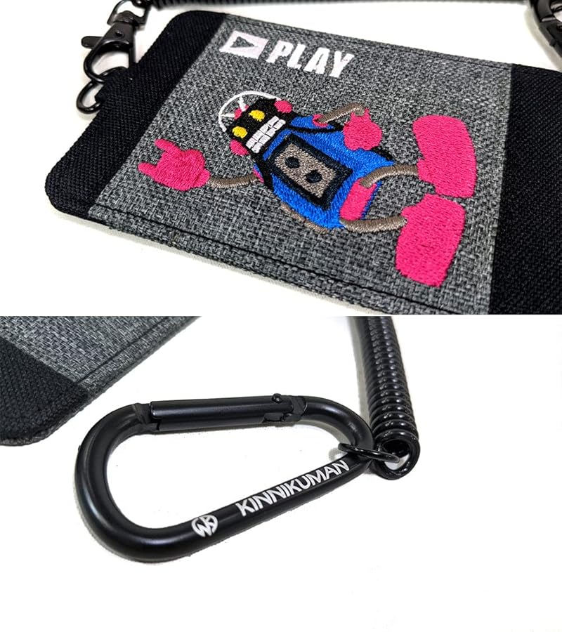 Amazon | キン肉マン KMA ステカセメロイック刺繍パスケース