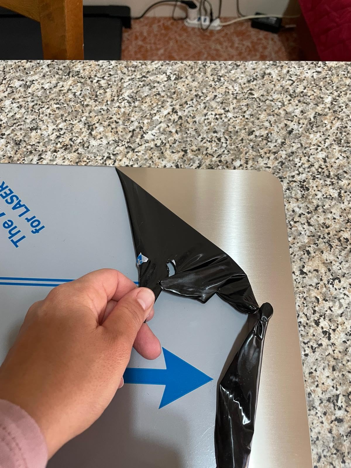 Spianatoia in Acciaio Inox 59x59 cm – Superficie Igienica, Resistente e Facile da Pulire – Piano da lavoro con Piega, ottimo per Impastare Pizza, Pane, Dolci, Pastasfoglia.