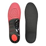 Insoles for Men's and Women's Shoes Replacement, Footwear Inserts for Arch Support Inserts to Help Reduce Fatigue Cushion Shock Absorbing (S, Men 6.5-8.5/Women 7.5-9.5)