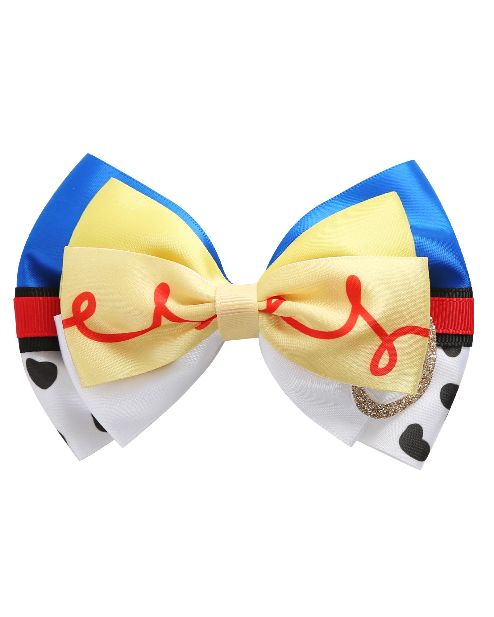 5 Inch Little Girls Hair Bow Clips Hair Accessories Birthday Party Supplies Christmas Gift B