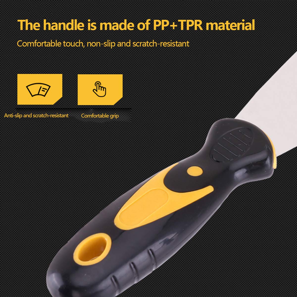 Raspador de pintura con espátula masilla 3 pulgadas for herramienta pintores madera(2 inch)