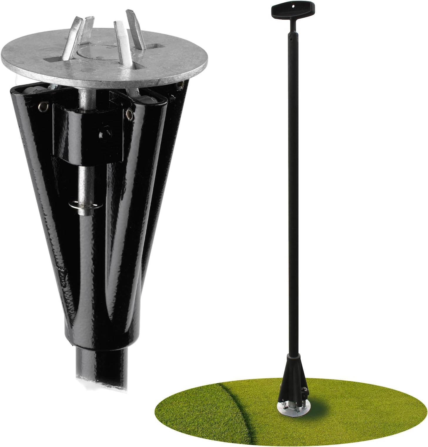Standard Golf Company Greenskeeper Ball Mark Repair Tool – Effortlessly Restore Divots on the Green with 36 Inch Handle | Streamlined Repairs, Back-Saving Design | Ideal for Golf Courses and Players