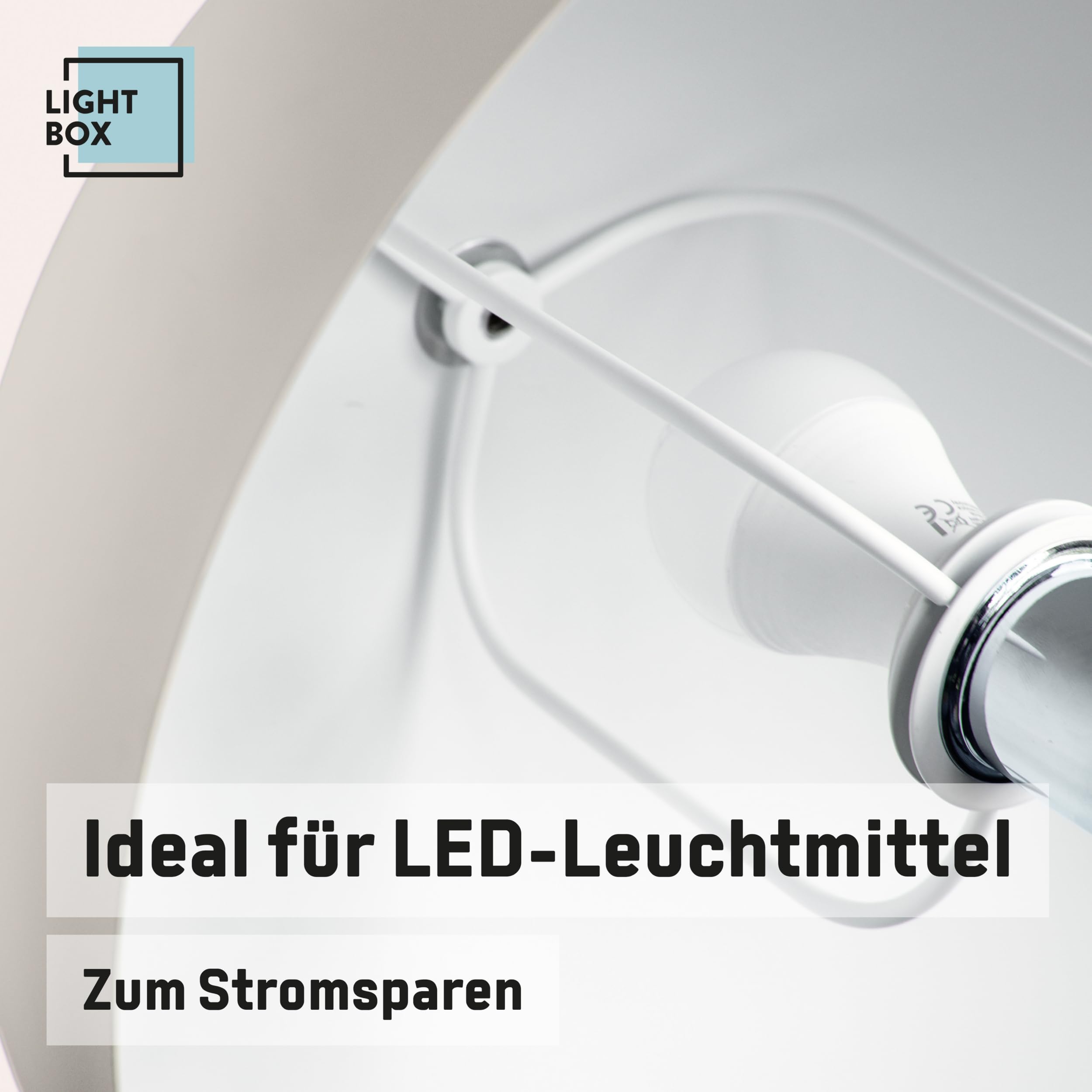 Lightbox Pilz-Stehlampe | 150 cm Höhe, Ø 40 cm | Stehleuchte mit Standfuß aus Travertine Stein & Fuß-Druck-Schalter | E27 | Flur Lampe | aus Metall in Hell- bis Dunkel-Beige/Silberfarben