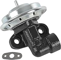 CARMOCAR EGR Valve EGV575 for Ford F-150 Ranger Mustang Expedition - Replaces F2CZ9D475A F6ZZ9D475CA Black Metal