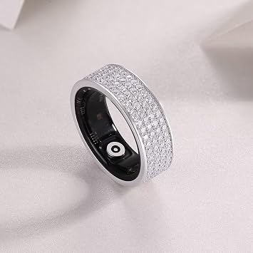 2.56 Anti Oxidation Luxury Intelligent Waterproof Ring for Monitoring Heart Rate, Blood Oxygen, and Healthy Sleep