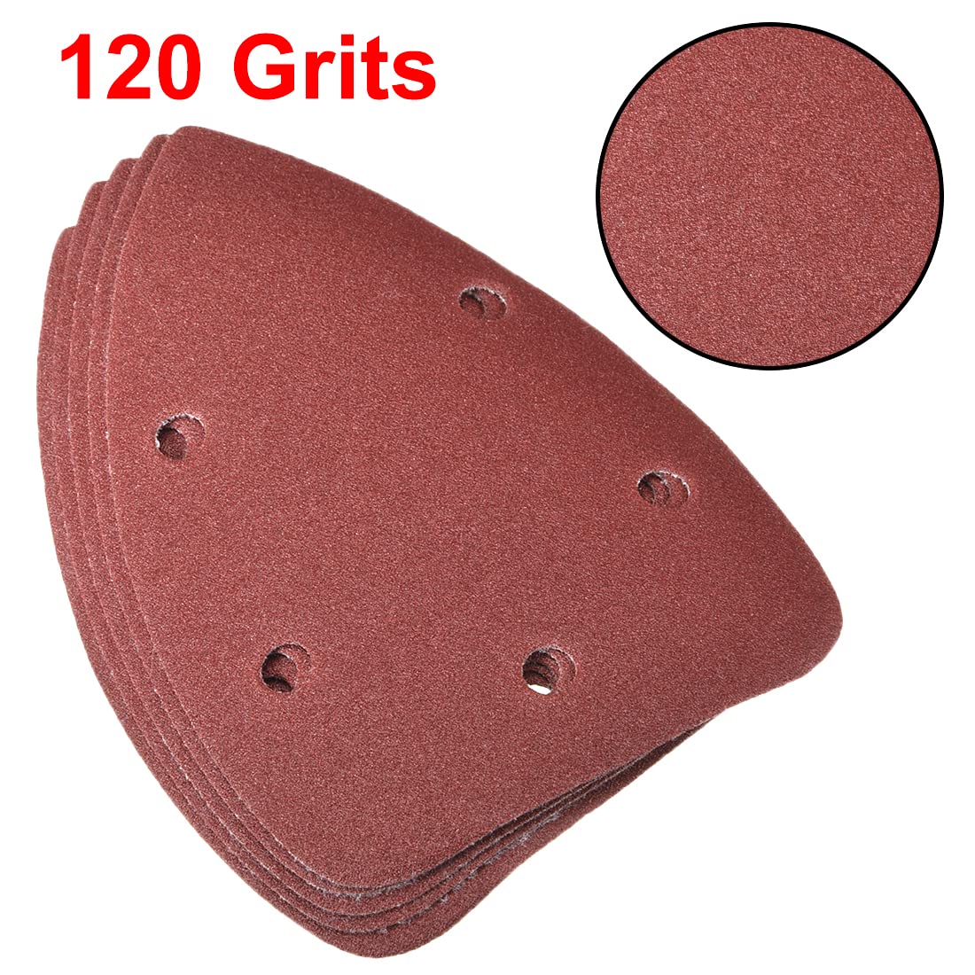 Milwaukee 3-1/2 In. 180-Grit Sandpaper For Oscillating Multi-Tool (6-Pack) 49-25-2180 - The Home Depot