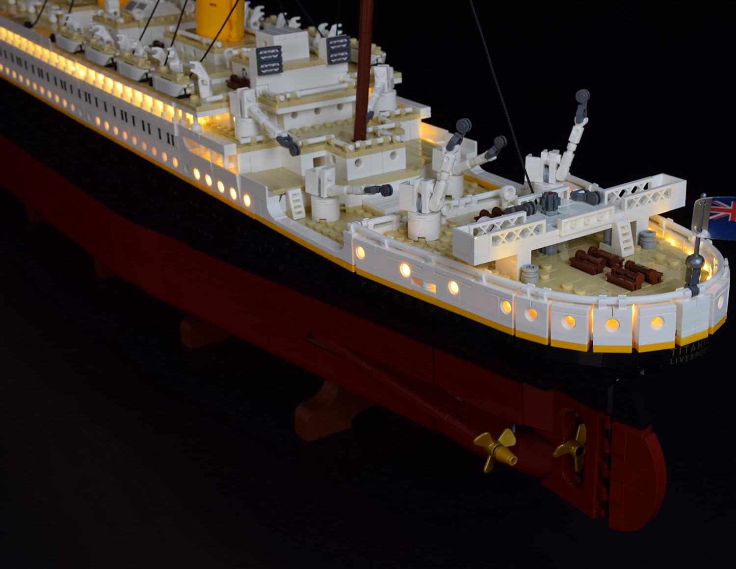 LightGo LED Lighting Kit Designed for Lego 10294 Titanic Building Set - Not Include Model (Classic Version)