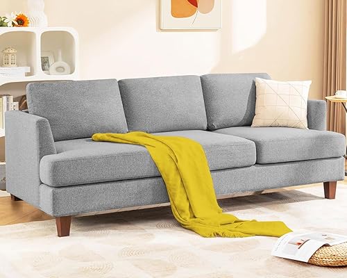 Busaurus 3 Seater Sofa Couch with Deep Seats, 89" Mid