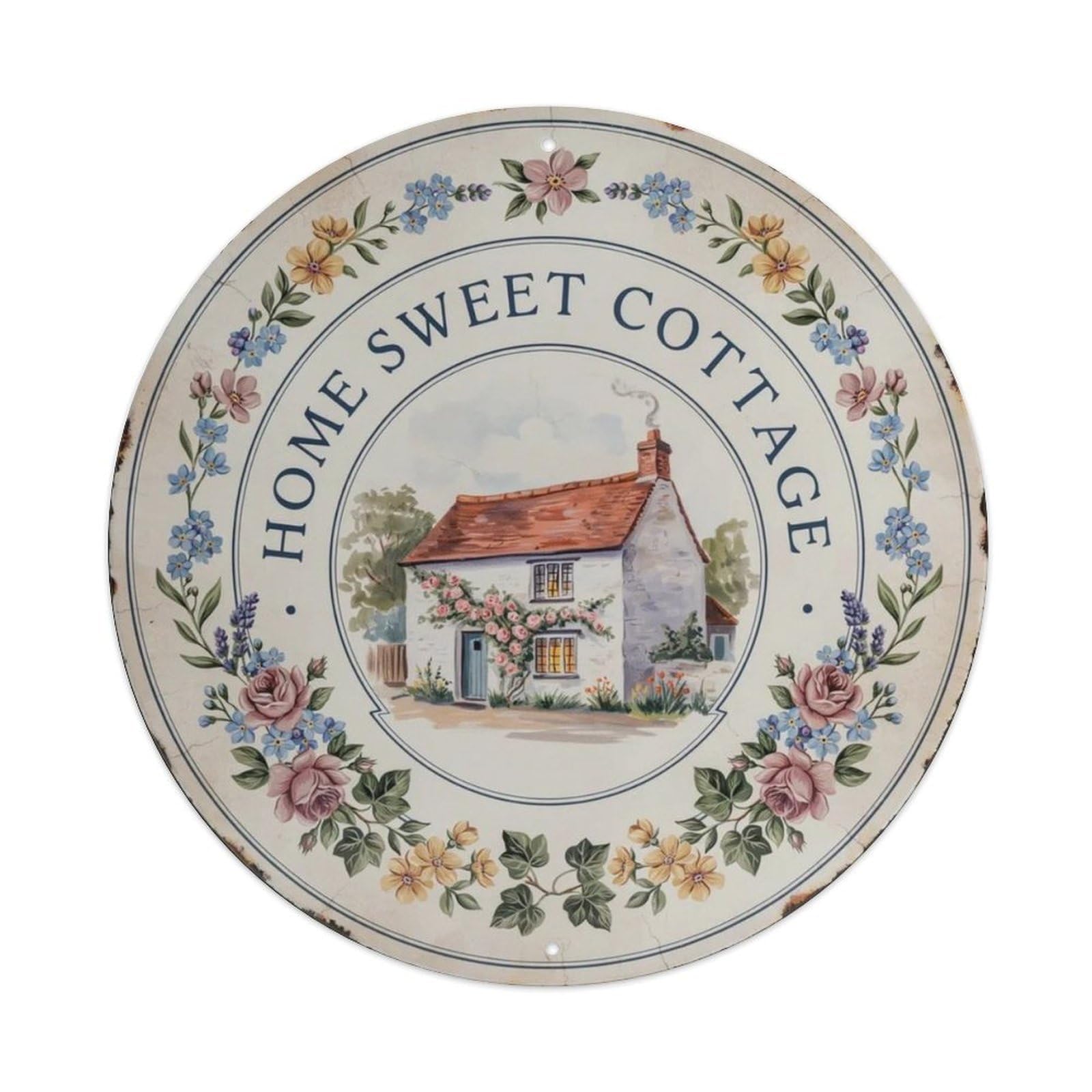 Cottage Life, Simple Joys Metal Tin Sign Plaque