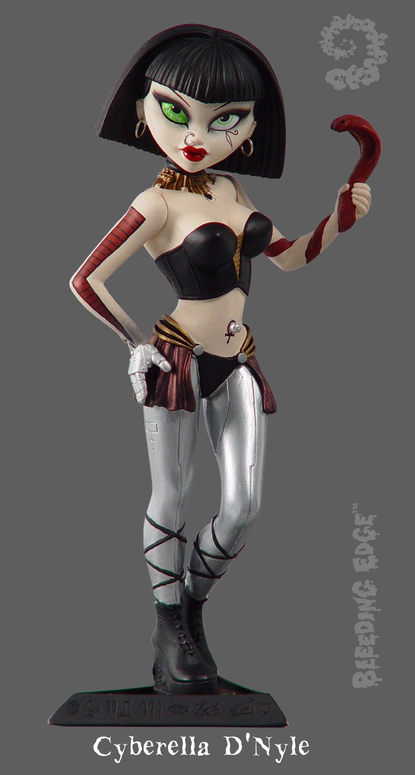 Goths Bleeding Edge 7 inch Series 4 Cyberella D'Nile