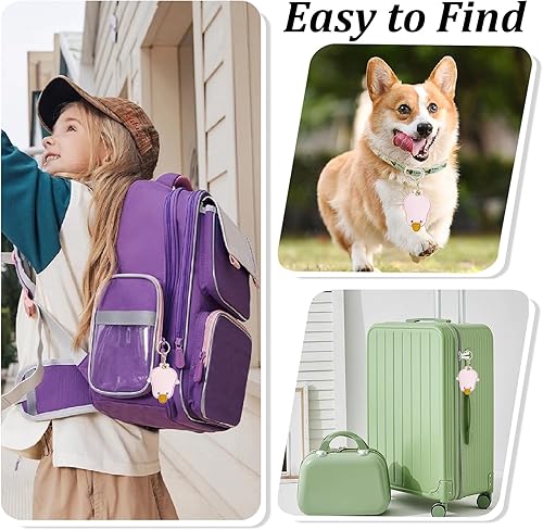 Miniatura 194 de Funda de cuero para llavero para Apple Airtag, funda protectora de AirTag con anillo para llavero, funda antiarañazos para llaves