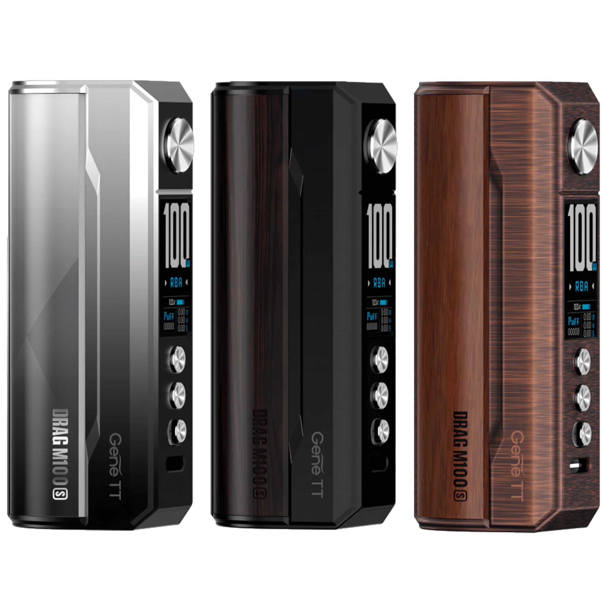 Voopoo Drag M100S Box Mod, Akkutrger, E-Zigarette, 100 Watt, Farbe  silver/black: Amazon.de: Elektronik & Foto