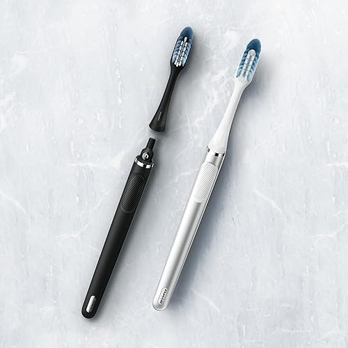 Miniatura 6 de Oral-B Clic - Cabezales de repuesto para cepillos de dientes, color negro, 2 unidades