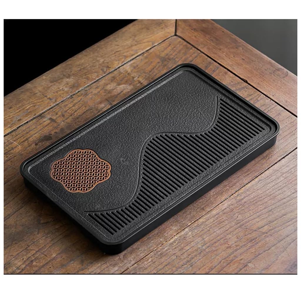 Plateau à thé rectangulaire grand modèle TUSUOD pour service de table