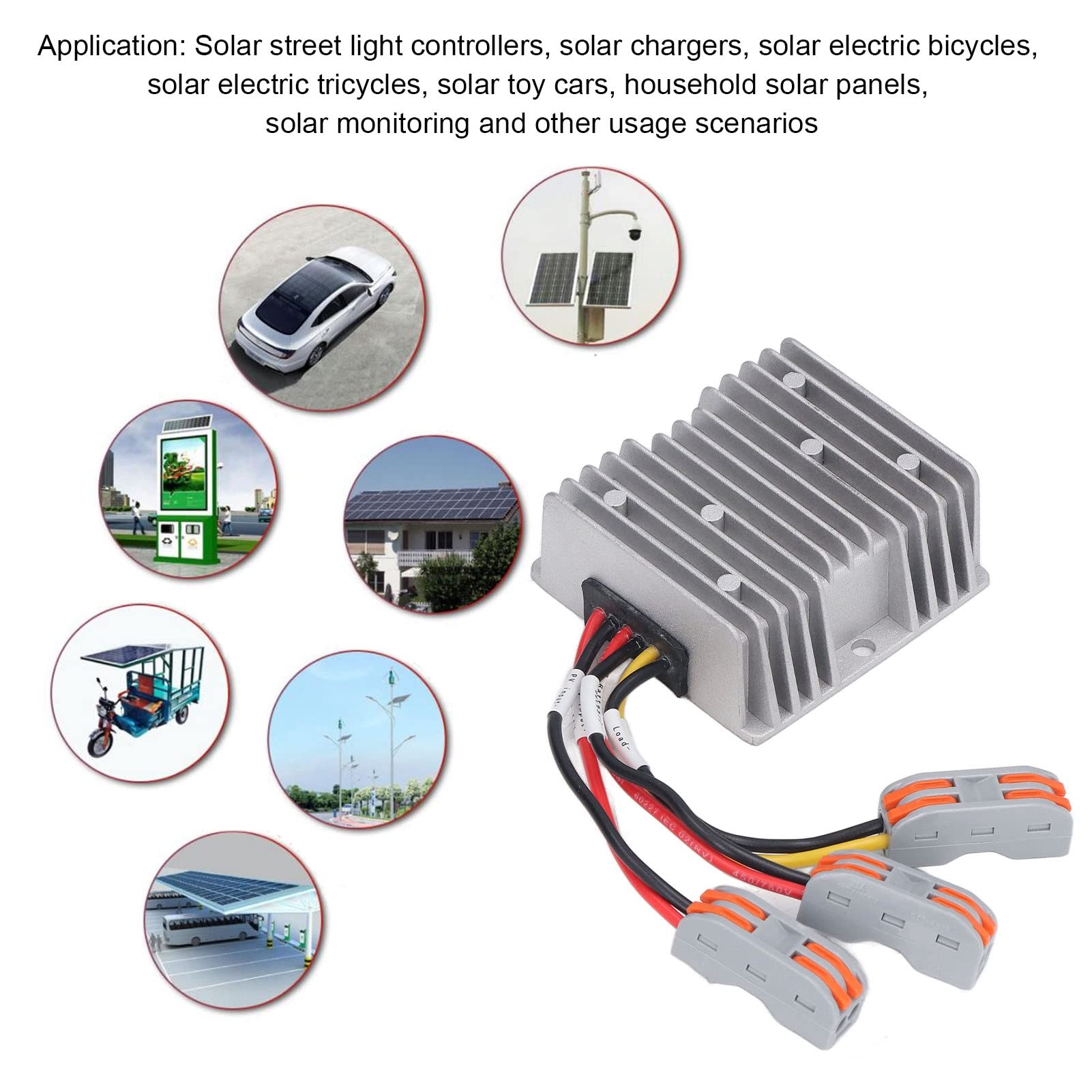 Chrees Regolatore di carica solare MPPT 20A, potenza efficiente 300W (13.8V
