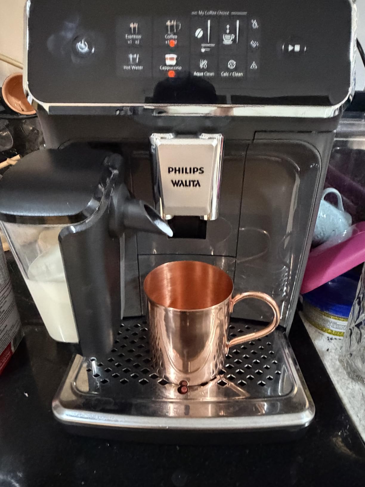 Foto enviada por comprador da Philips Walita Série 2300 LatteGo