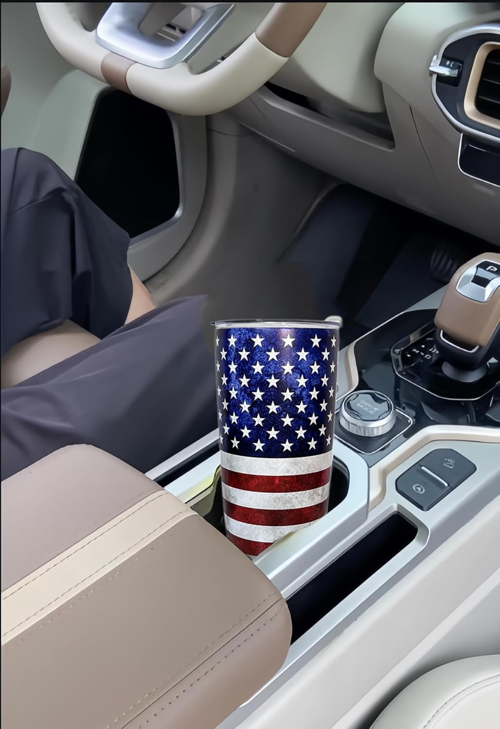 BOFILL American Flag Tumbler 20oz,4th Of July Memorial Day Veteran Day Gifts Stainless Steel Insulated Tumblers Mug - Image 4