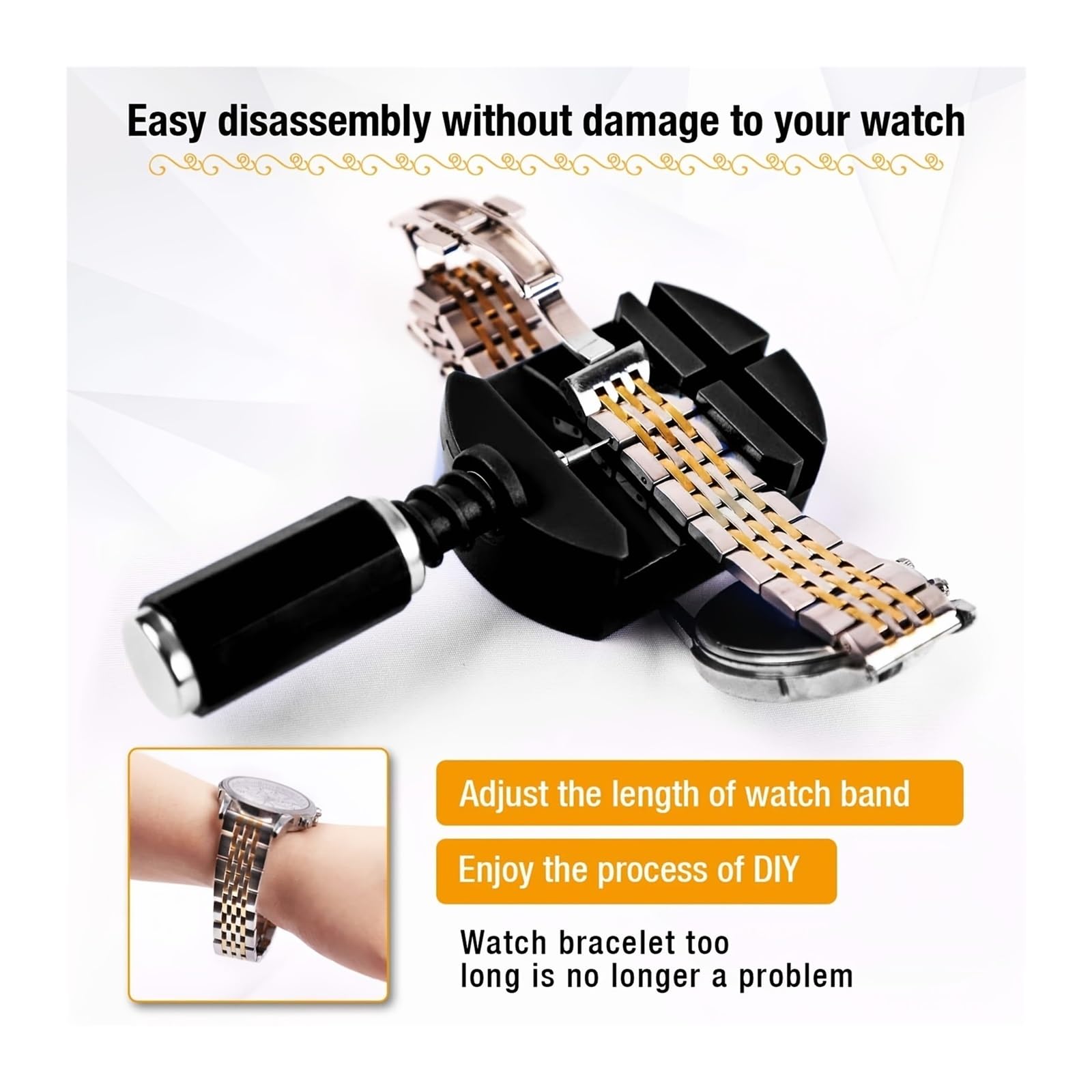 Xi Yu 1 Ensemble de 11 pièces Kit d'outils de Suppression de Lien de Montre