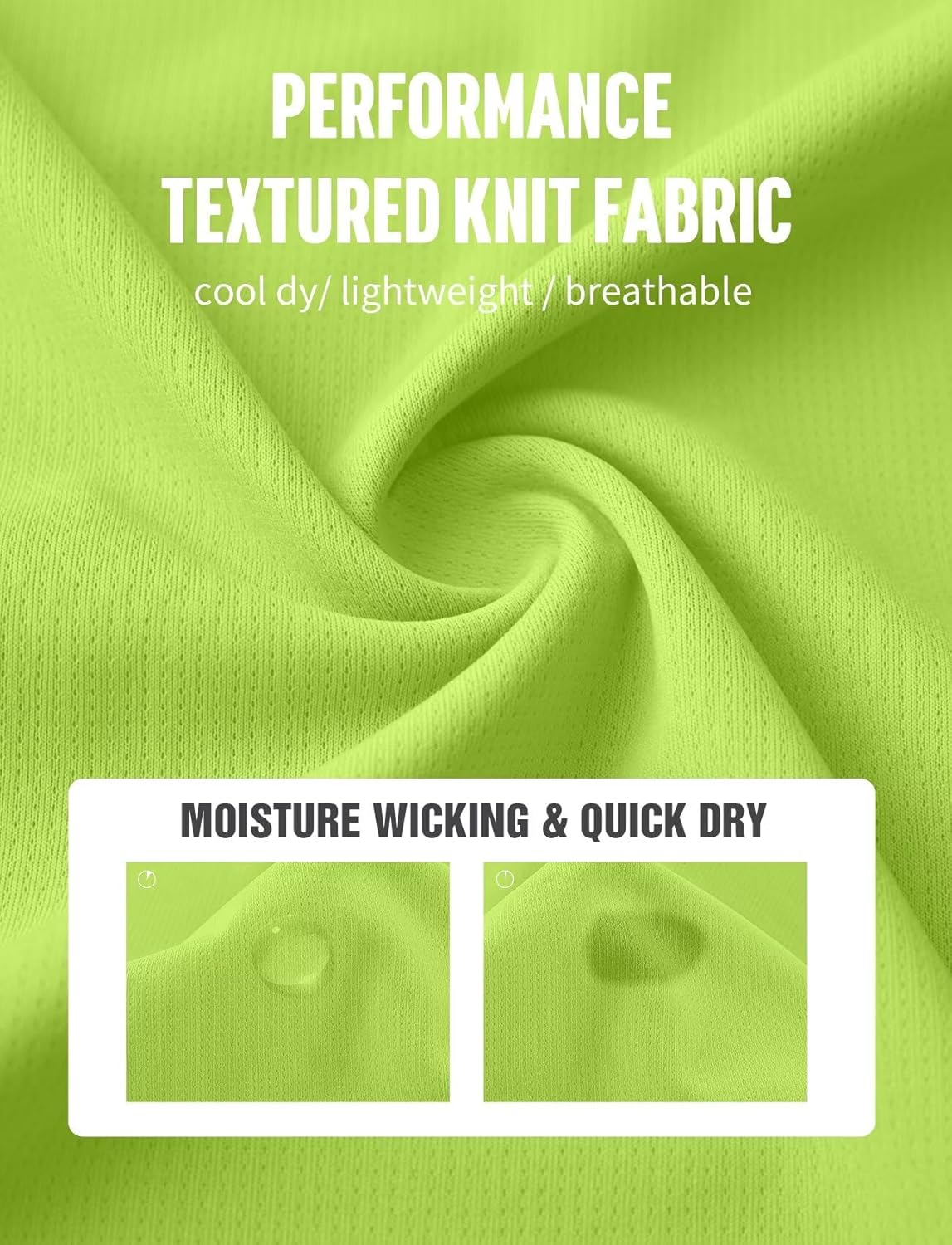 Zengjo Mens Athletic Shirts Moisture Wicking Short Sleeve Quick Dry Workout T-Shirt for Gym Running Exercise - Image 4