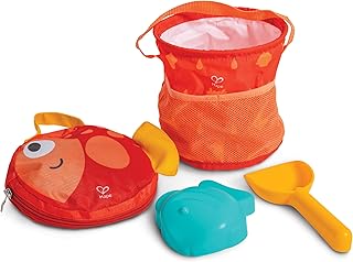 Hape Faltbares Strand-Spielset mit Eimer & Schaufel
