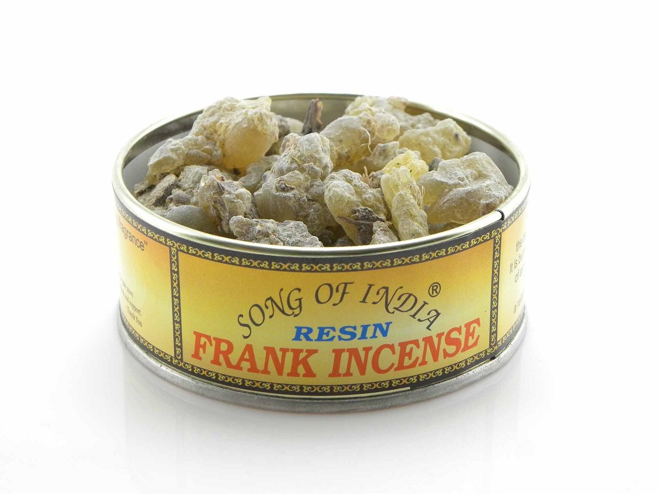 Song of India Resin in Tin Jar (Frankincense)