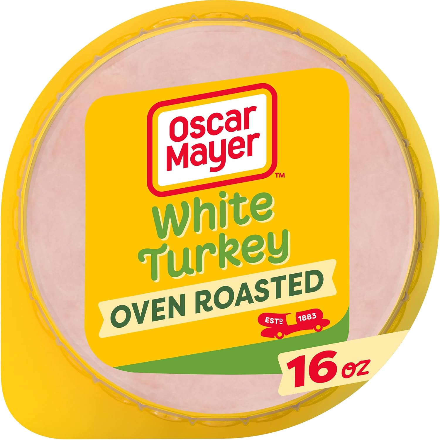 Oscar Mayer Lean Oven Roasted White Turkey Sliced Deli Sandwhich Lunch Meat (16 oz Pack)